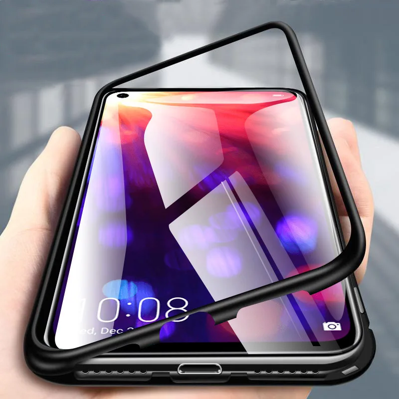 Металлический магнитный чехол для huawei P30 P20 P10 Коврики 30 20 10 Pro Lite Honor 8X Y5 Y6 Y9 2019 Nova 3 3i