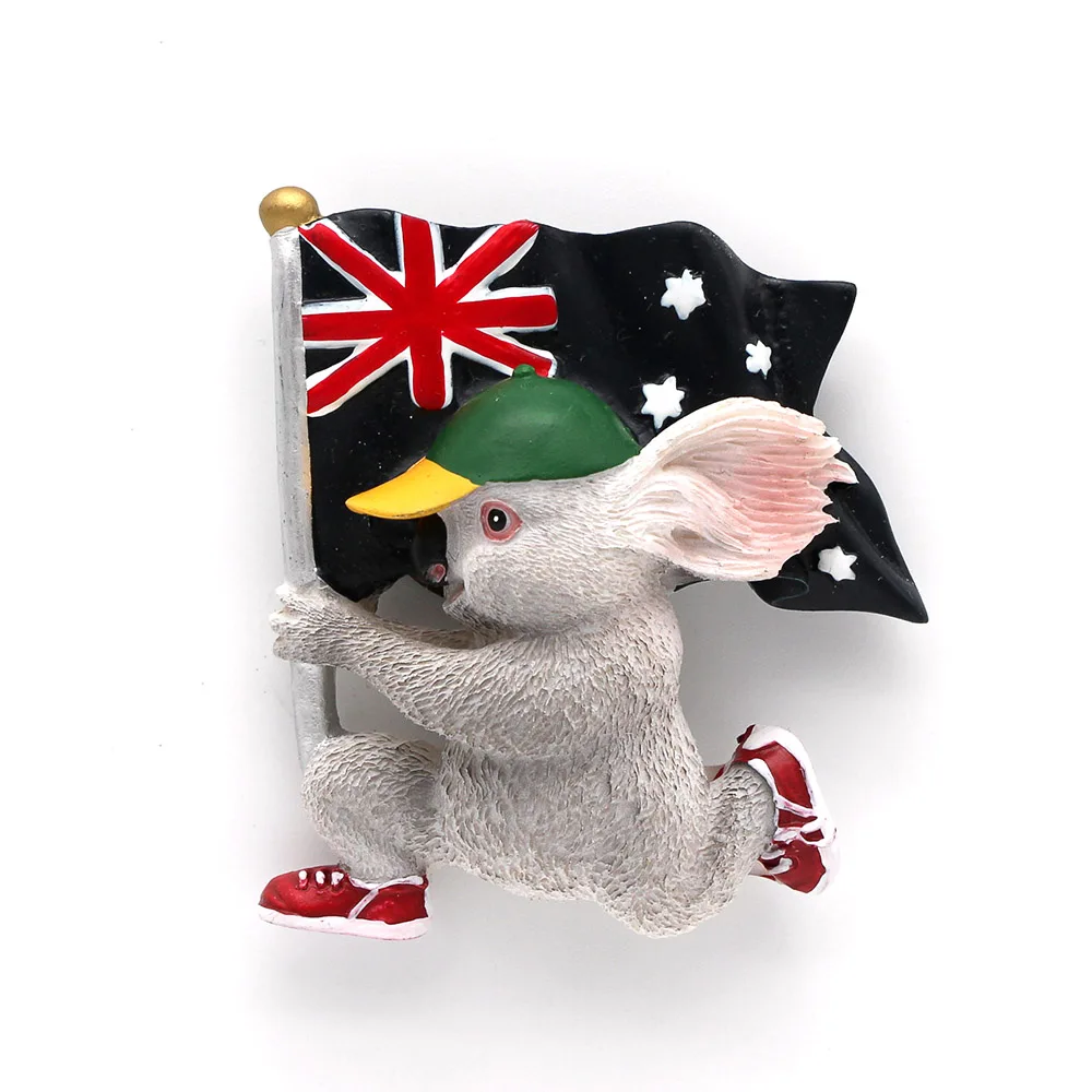 Австралия Сирии желтовато коричневый холодильник магниты на туристические