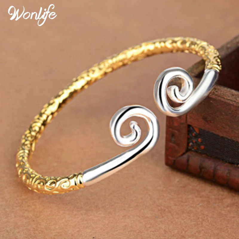 2017 ручная работа высокое качество языческий викингов золотой обруч в форме