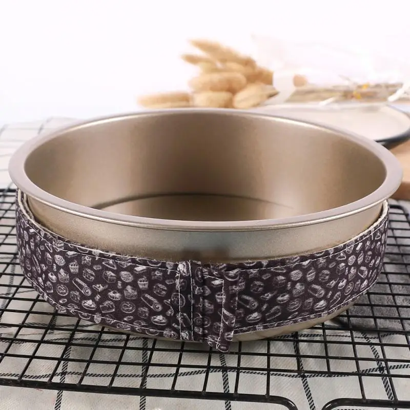 

Qifeng Cake Mold Baking Tray Protection With Kitchen Gadgets Baking Strips Anti-deformation DIY Protection Strap Cloth Delivery