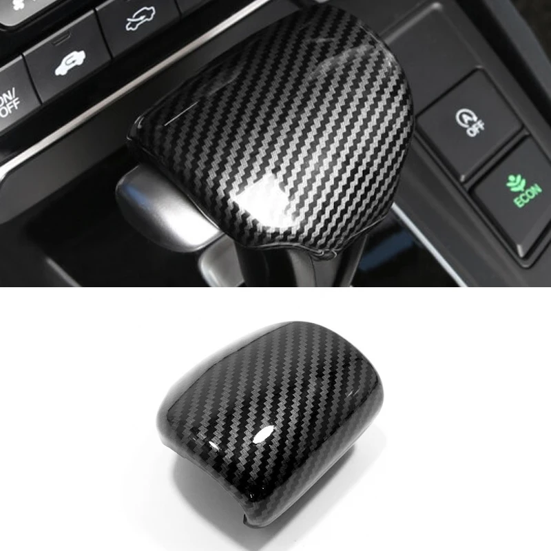 

ABS Chrome/Carbon For Honda CR-V CRV 2017-2021 Car accessrior Decoration Gear Shift Brake level Panel frame cover Trim Styling