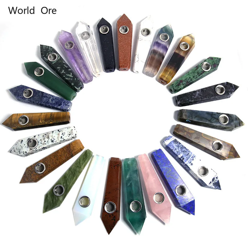 Натуральный дневной оригинальный камень полированный кварцевый Хрустальный