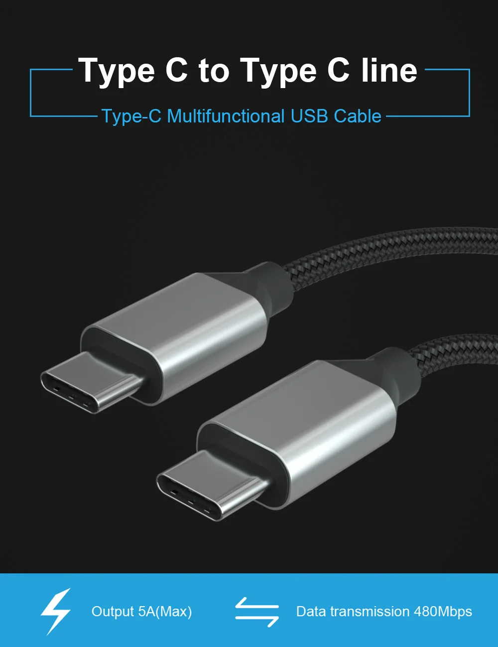 Кабель USB 3,1 type-C PD для быстрой зарядки USB C-USB C кабель для передачи данных для Macbook Pro samsung S8 S9 S10 huawei Matebook p20 p30 pro