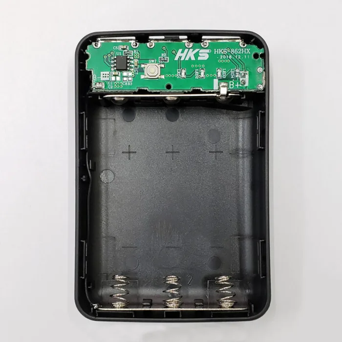18650 зарядное устройство крышка Внешний Аккумулятор Чехол DIY Box 3 USB порта |