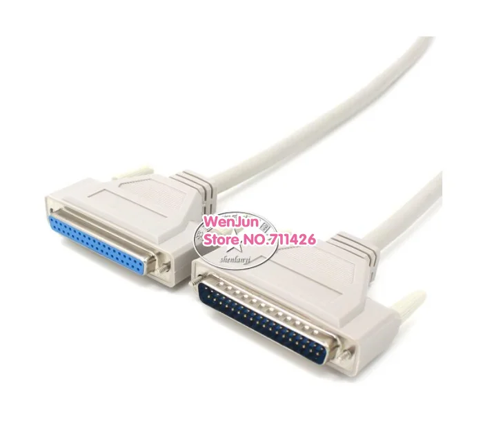 Удлинительный кабель питания DB37 штекер-гнездо 37 контактов 1 шт. | Компьютеры и