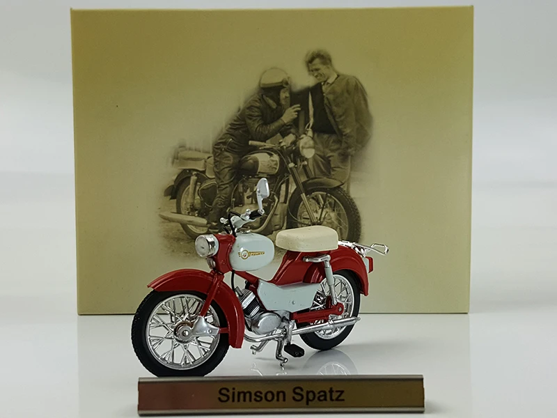 A tlas 1:24 Simson Spatz мотоцикл сплав игрушки для детей Детские модель подарок