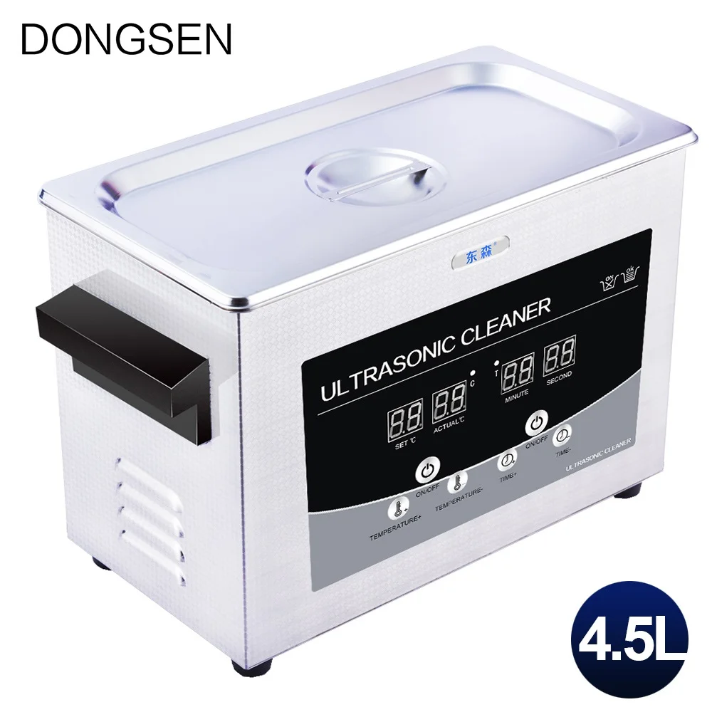 Ultrasonic Washer Eyeglasses PCB DPF Medical Instruments Motherboard Manicure Jewelry Cutters Digital Cleaner 4L Bath | Бытовая техника