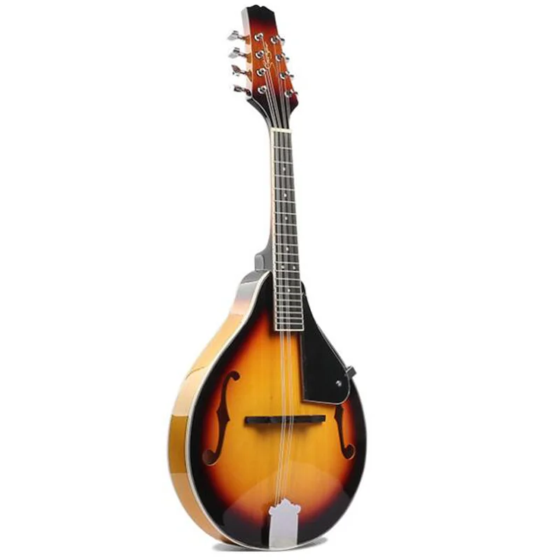 8-String липа мандолин музыкальный инструмент с палисандр стальной струны струнный