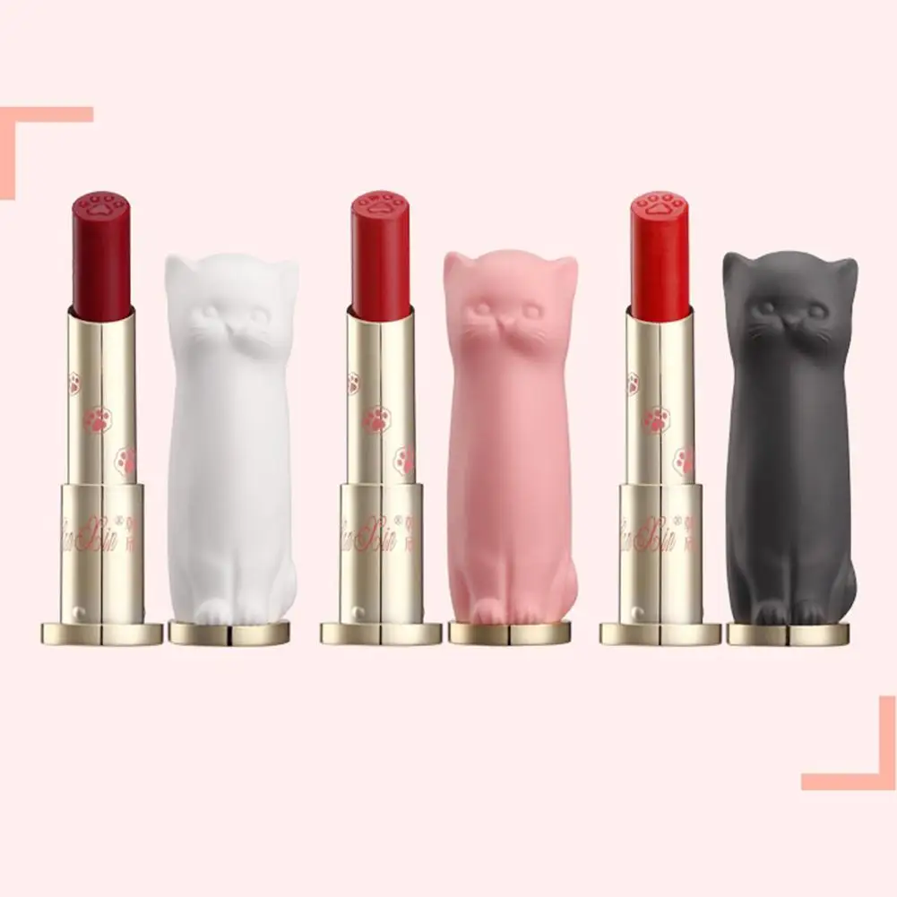 Hobbyлейн 3 цвета матовая водостойкая помада губная набор долговечная кристальная