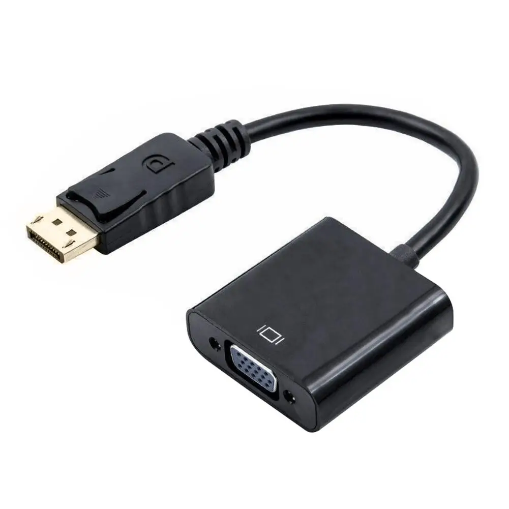 

DisplayPort DP Male to VGA Female Adapter Converter Cable for PC Projector TV