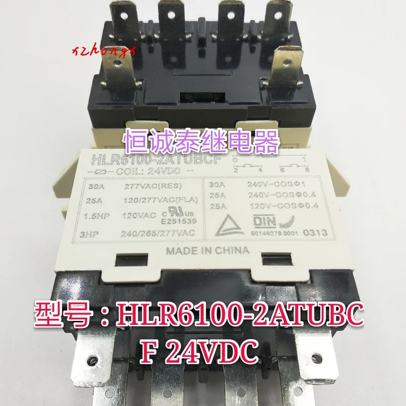 Hlr6100-2atubcf 24VDC реле 30A группы нормально разомкнутый 6 штепсельной вилки |