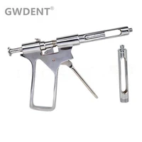 dental gun syringe stainless steel quantitative press type syringe dental surgical instruments oral care 1 8ml