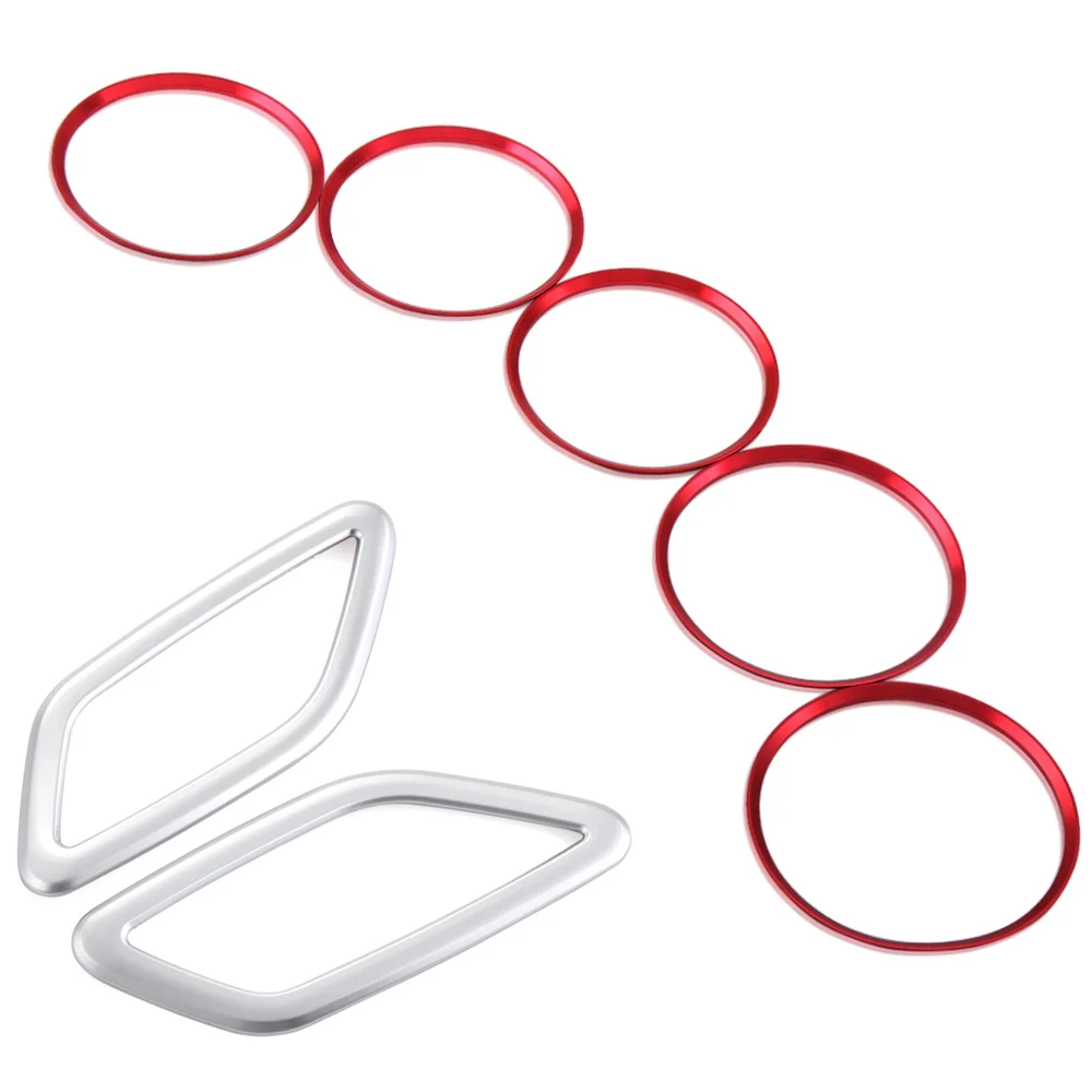 

VCiiC Car Styling,Air Condition Air Vent Outlet Ring Cover Trim Decoration for Mercedes Benz CLA GLA A Class W117 C117 W176 X156