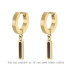 Оптовая продажа с фабрики, новые модные супер милые серьги-подвески из нержавеющей стали с римскими цифрами для женщин