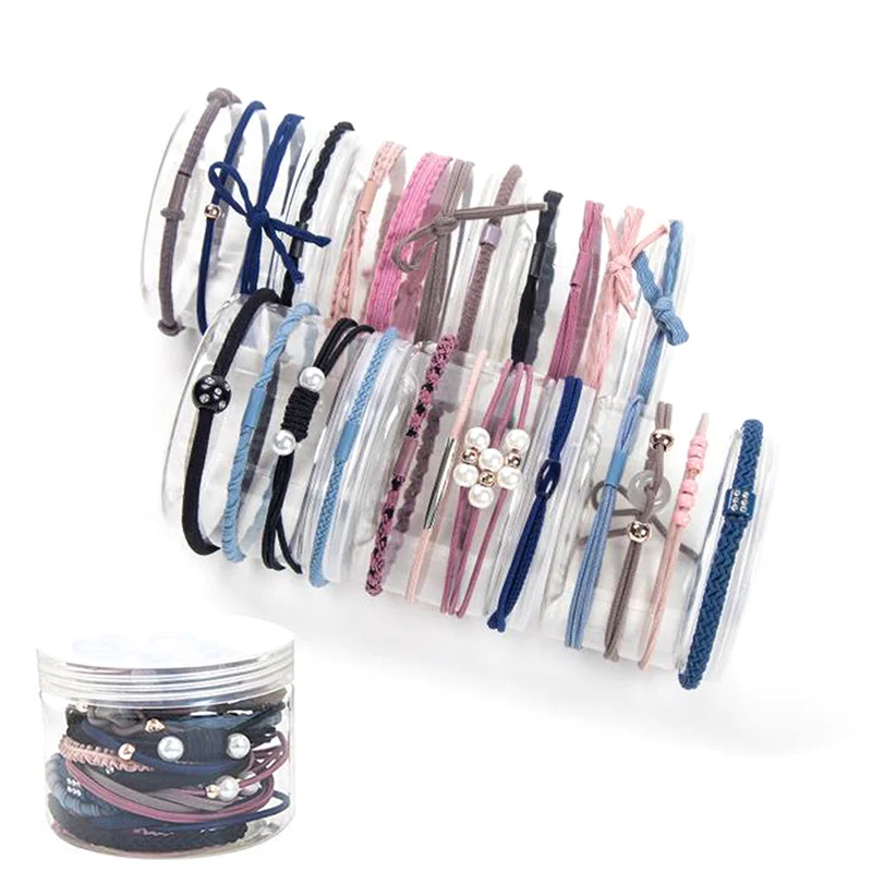 

24 шт., резинки для волос в Корейском стиле