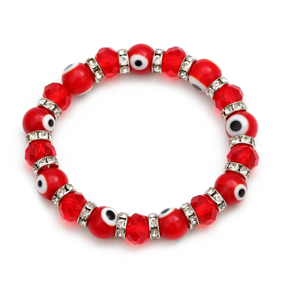 MEIBEADS 1 шт. модные синие подвески браслеты стеклянные бусины браслет для женщин и девушек эластичные