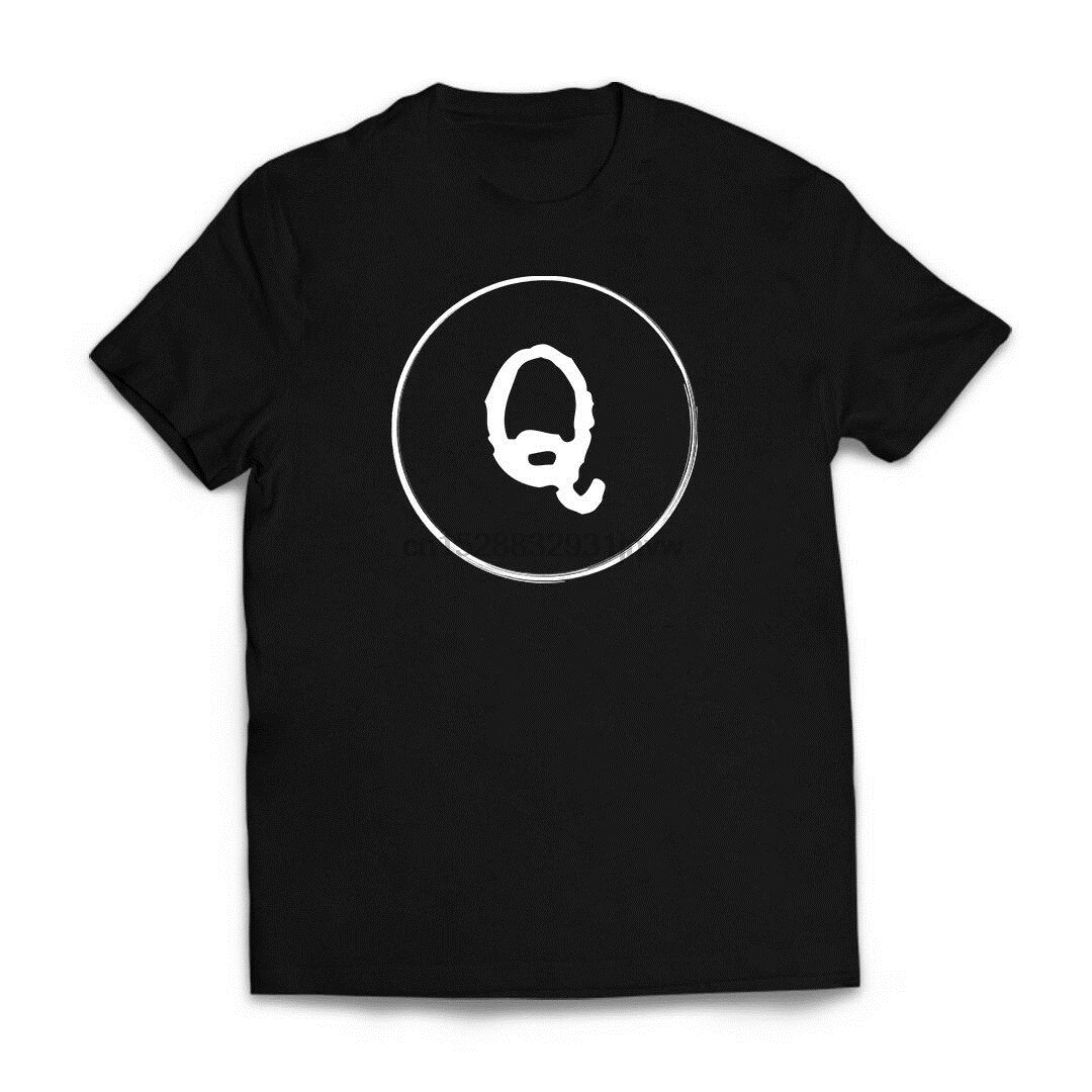 Белая футболка QANON с 4 цепочками WWG1WGA TRUMP 2ND A men D t MAGA Q ANON новая модная брендовая