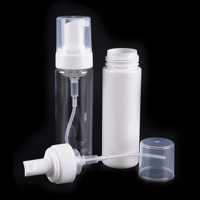 

200ml Travel Portable Dispenser Soap Bubble Foam Foaming Pump Bottle Suds Plastic