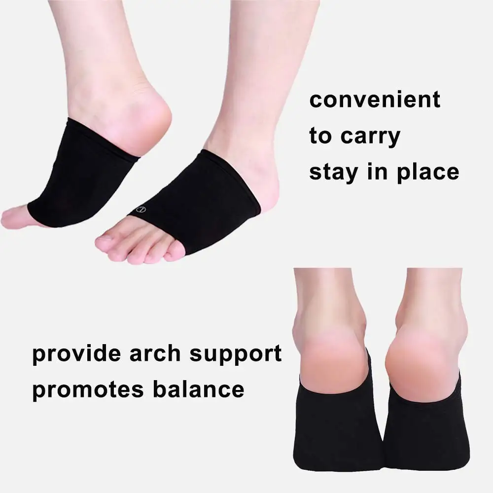 2 пары стельки для обуви ортопедические арки ног поддержки стопы плоскостопие