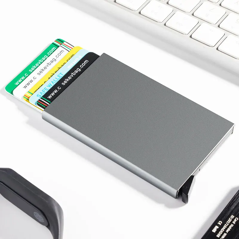 SEEKRID автоматический Алюминий Cardprotector кредитной держатель для карт сплав ID