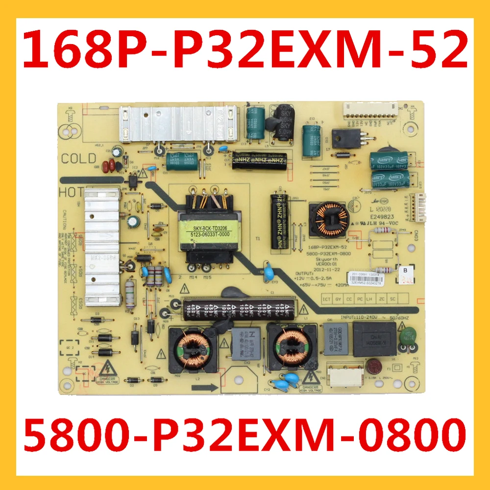 168P P32EXM 52 5800 0800 оригинальная плата питания Skyworth поддержки питания|Печатные платы| |