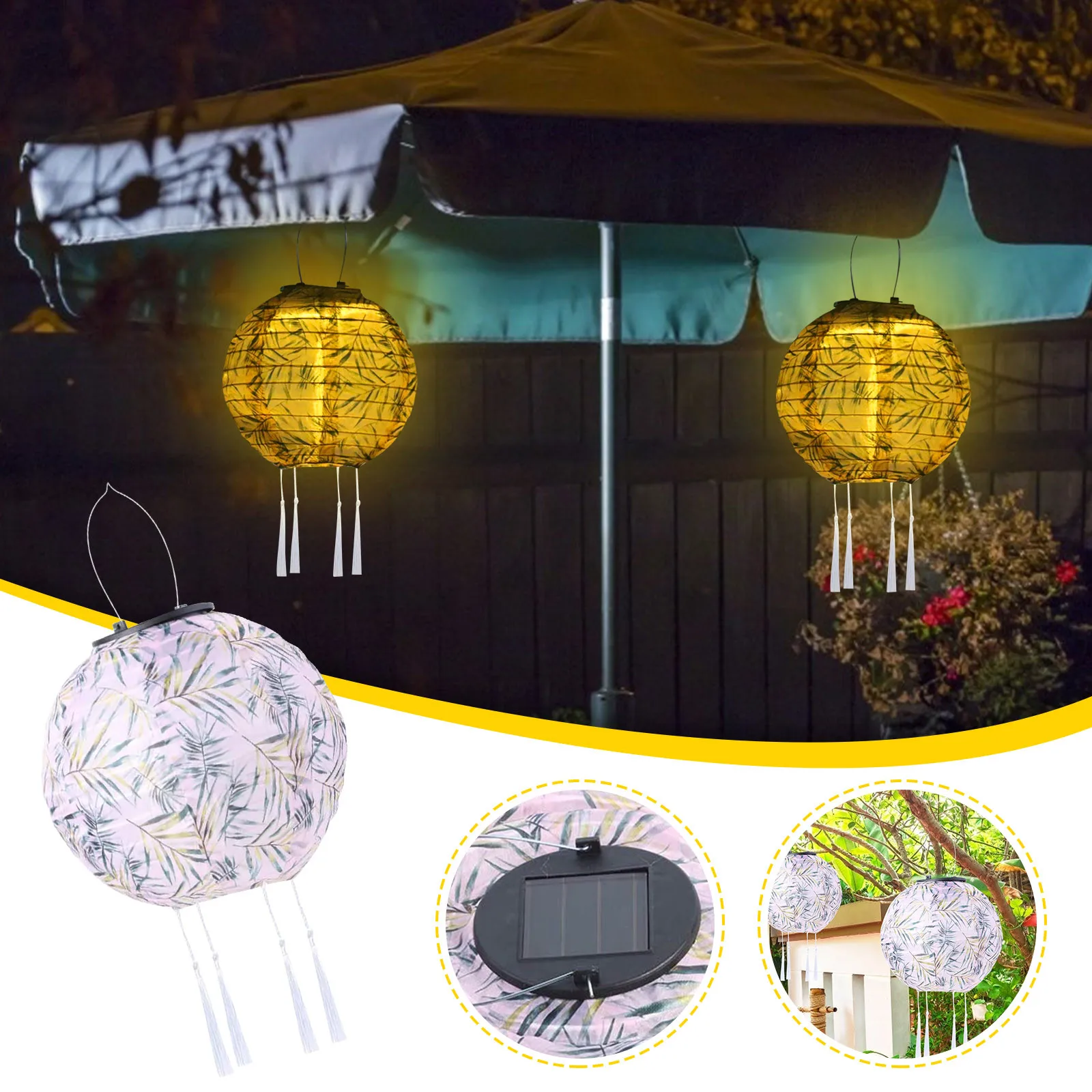 

New Solar Lamps Outdoor Solar LED Lantern Garden Lamp For Wedding Church And Party Decoration LED Solar Lamp Garden Decoration