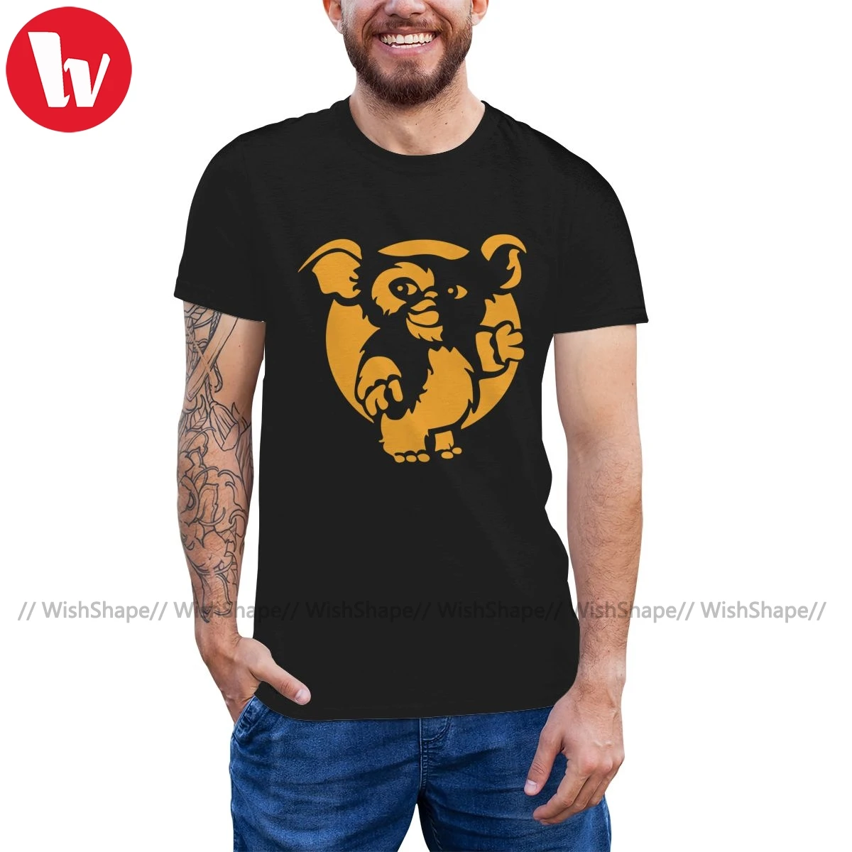 Футболка Gizmo Gremlin футболка Gremlins Мужская XXX хлопковая с короткими рукавами и