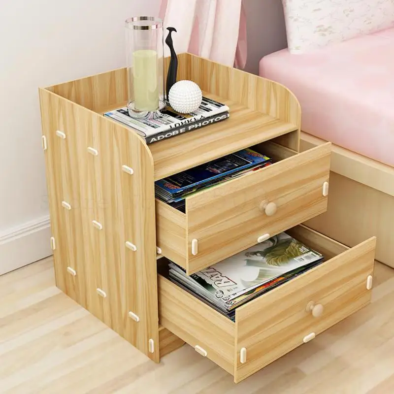 Простой небольшой общежитие специальный шкаф для хранения цельная деревянная