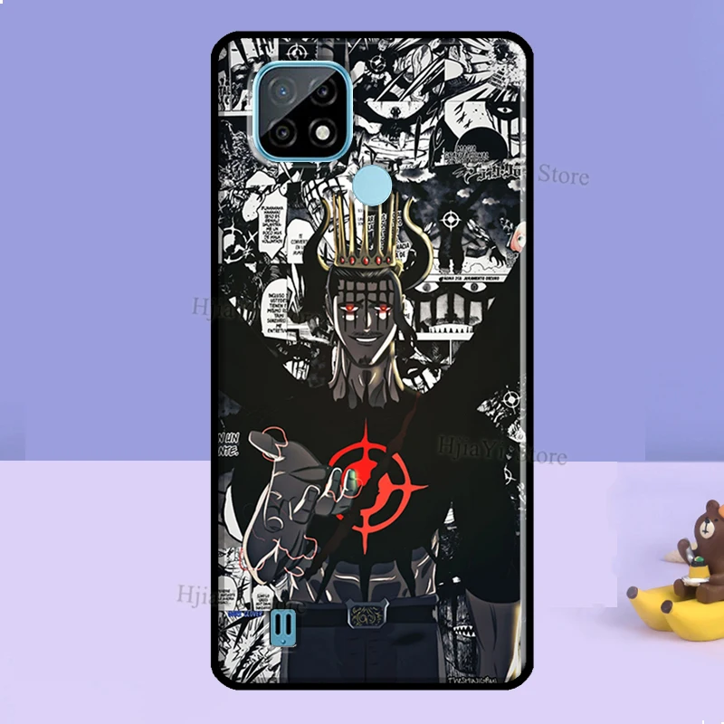 Черный клевер Yami Sukehiro аниме чехол для OPPO Realme 8 7 Pro Q3 C3 C21 GT мягкий OnePlus 8T 9R 9 Nord 2 |