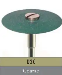 D2C 2 шт./лот Стоматологическая лаборатория алмазная полировальная машинка боры сверла зубные режущие диски абразивные инструменты для полировки циркония вся керамика - Цвет: D2C