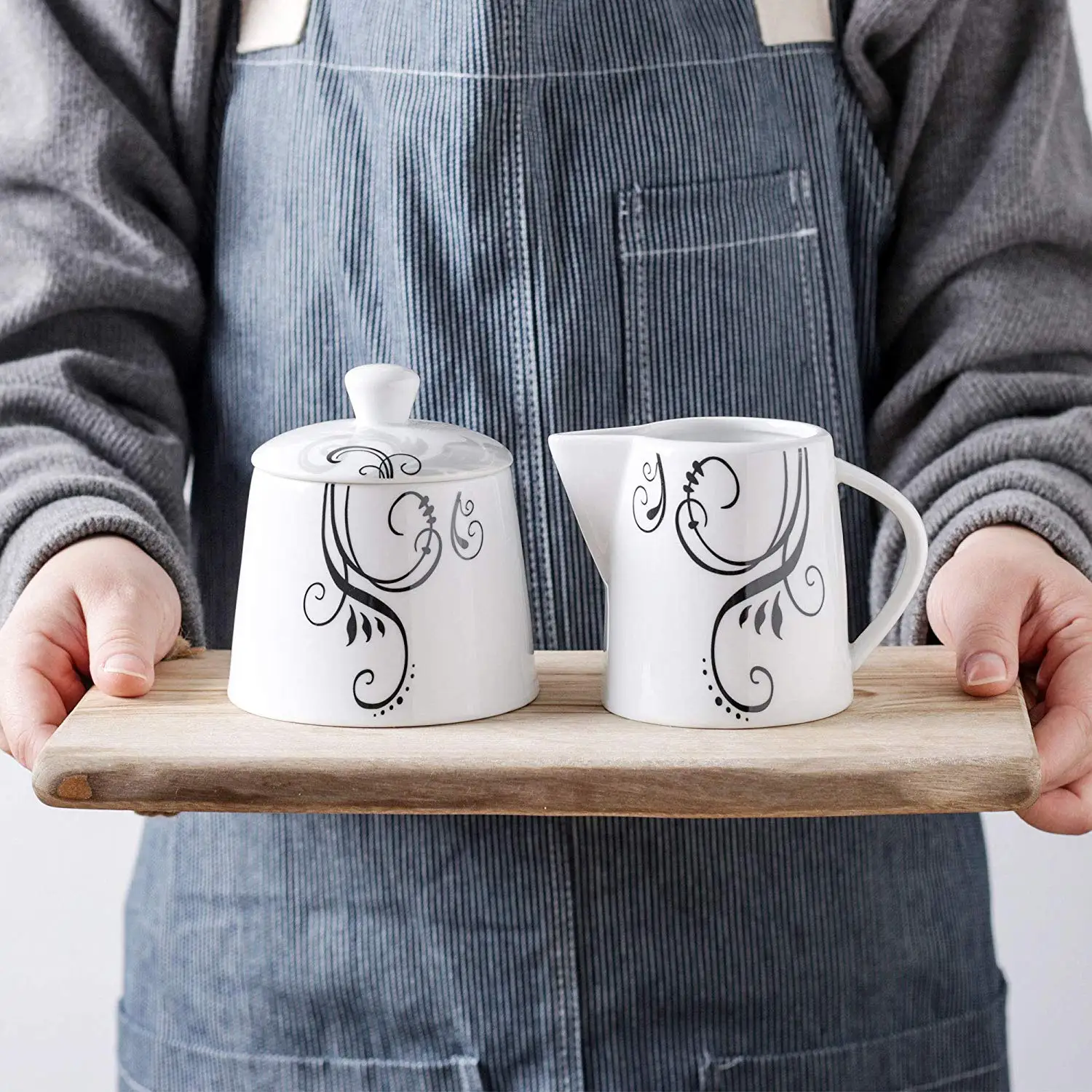 VEWEET ZOEY фарфоровый керамический Молочный Крем сервировочный горшок кувшин для