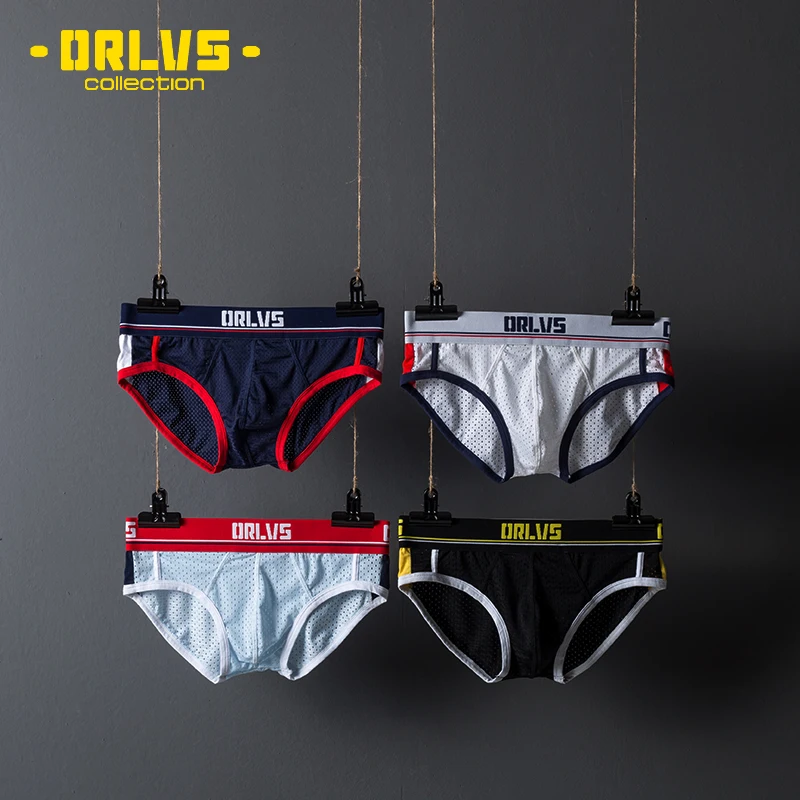 Сексуальное нижнее белье мужские сетчатые трусы Cueca Masculina U Pouch мужское OR192 |