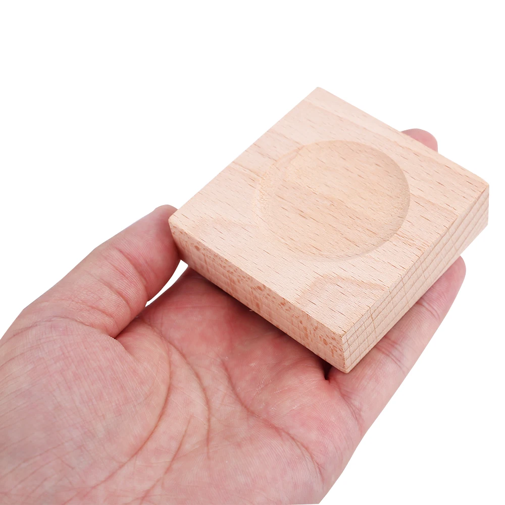 Barometer Shelf 6.5*6.5*1.8cm Home Decor Storm Bottle Bracket Weather Forecast Base Wooden Wood Support Articles | Дом и сад