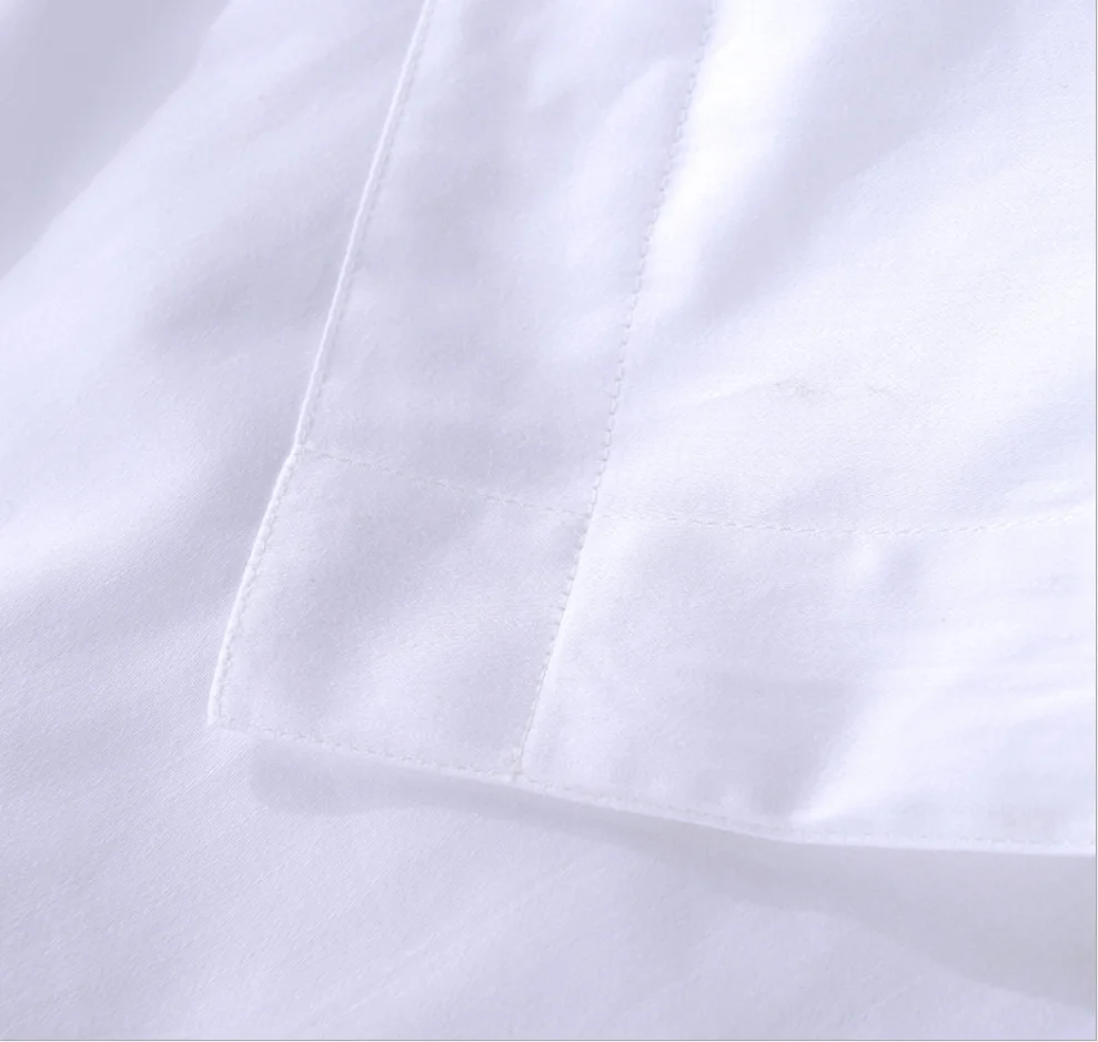 100% хлопок отель: пододеяльник простынь наволочки для подушек 4 предмета белого