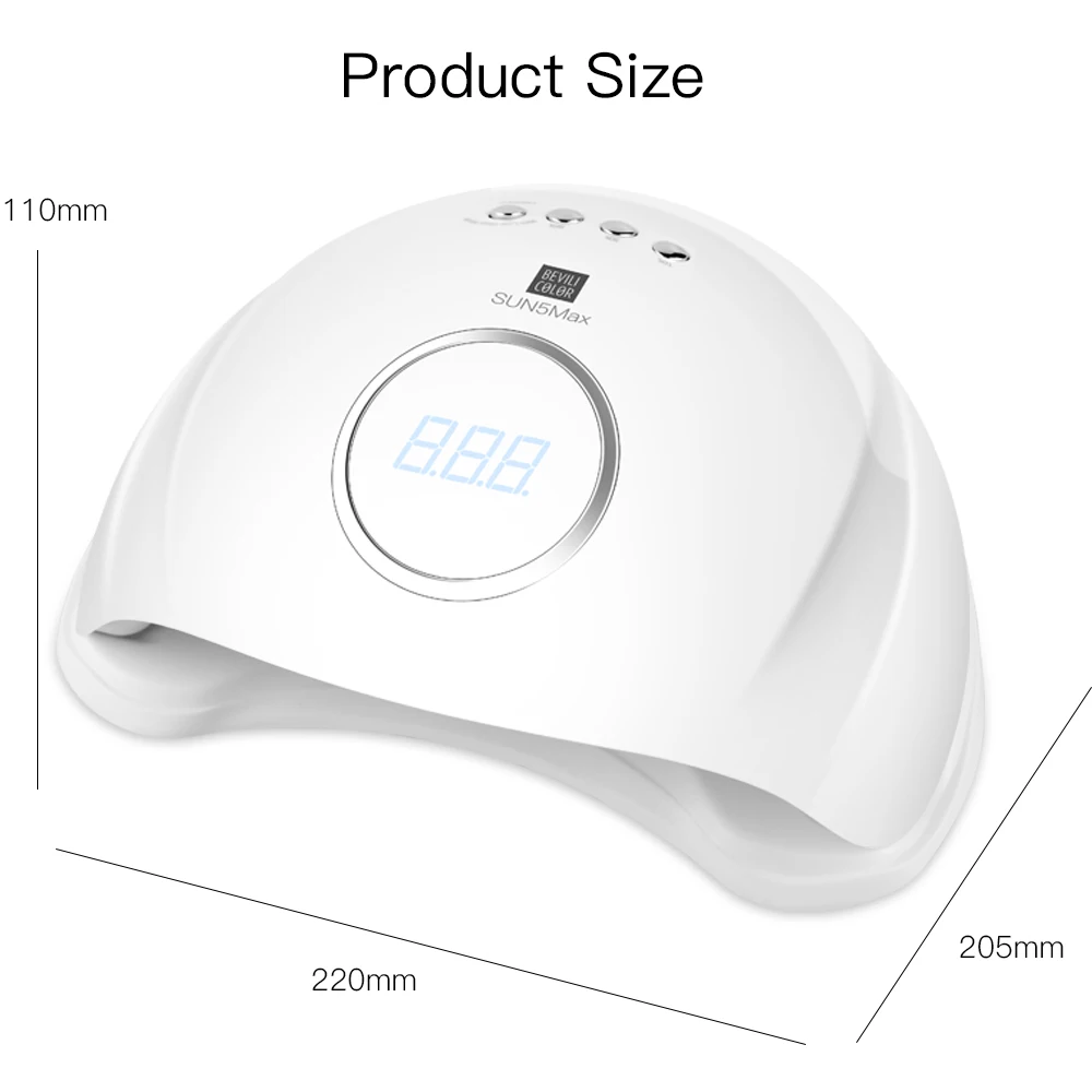 УФ светодиодный лампа для сушки ногтей с автоматическим датчиком 48 Вт|Сушилки