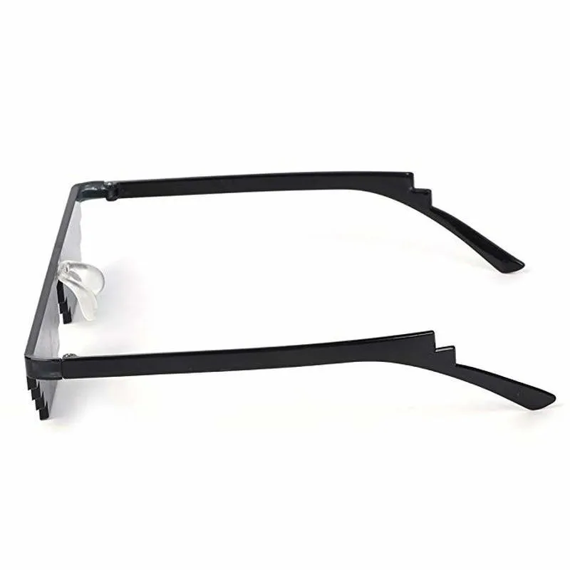 Очки солнцезащитные женские/мужские 8 бит с пиксельной мозаикой | Автомобили и