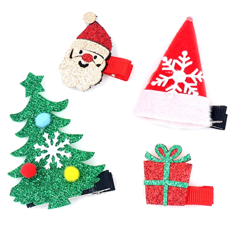 4 шт./компл. Специальные Прекрасный Милая Пижама с рождественским принтом пижама