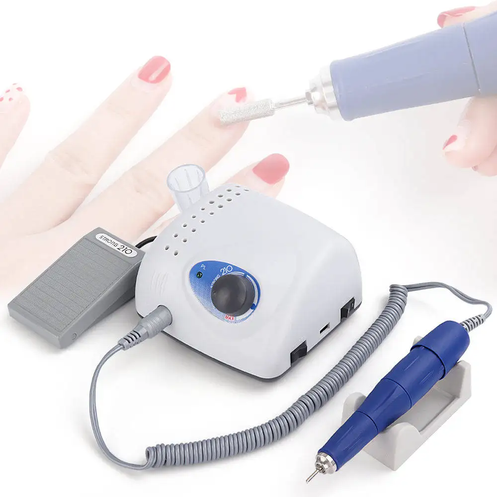 Фрезер Электрический Strong 204/210 для маникюра и педикюра аппарат полировки ногтей