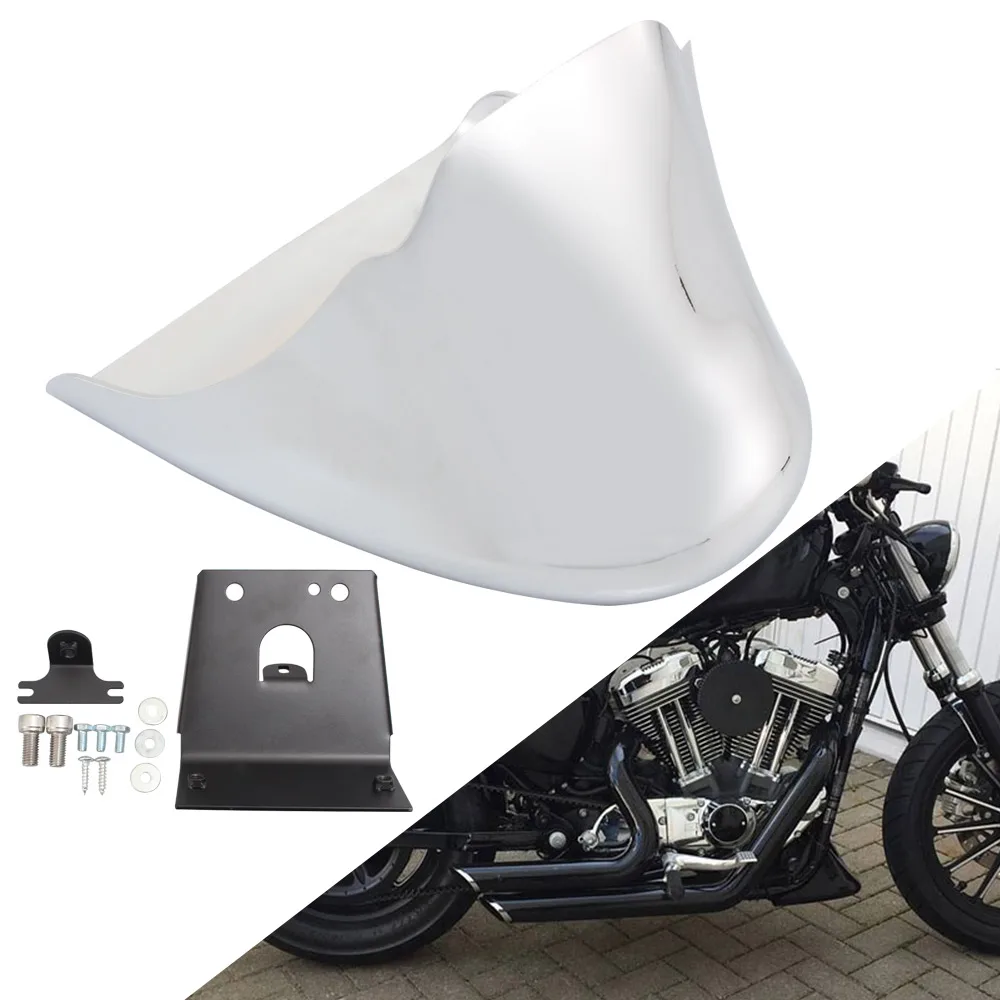 Передний нижний спойлер брызговик оболочка для подбородка подходит Harley Sportster 1200