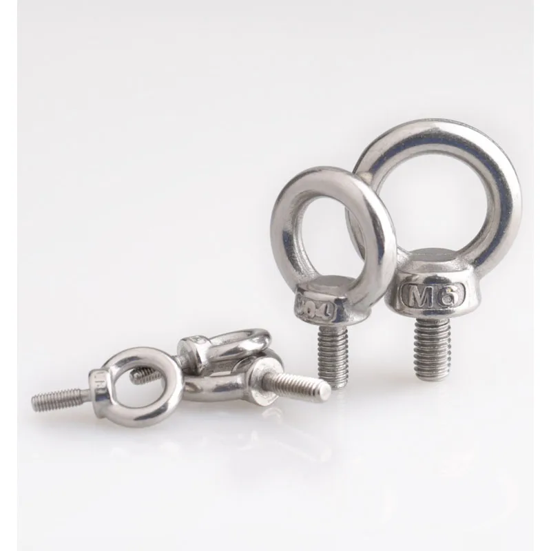 Болт с проушиной подъемное ушко винтовое кольцо глаз болт кольцом для ног винт