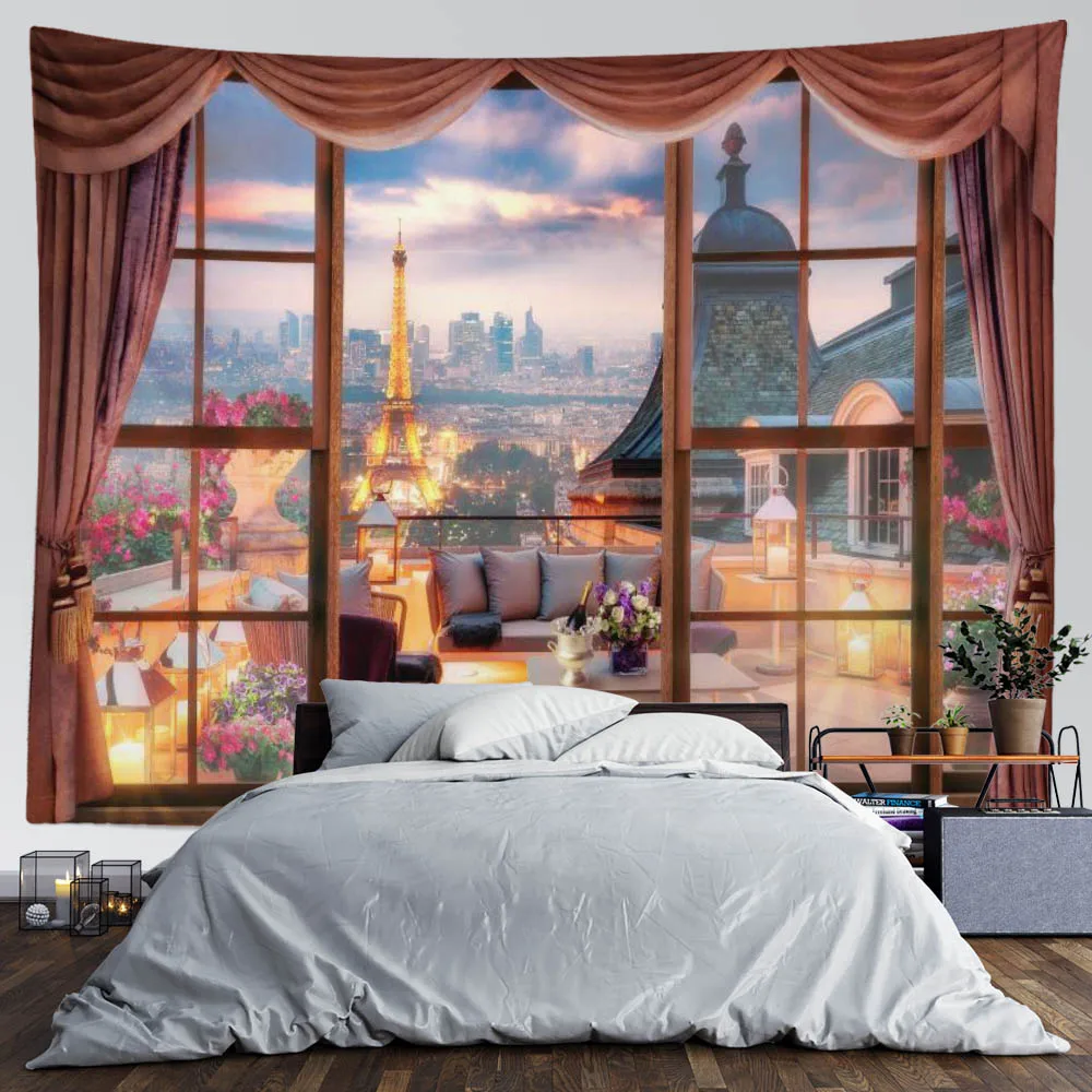 SepYue настенный гобелен для окон украшение комнаты в стиле хиппи домашний декор