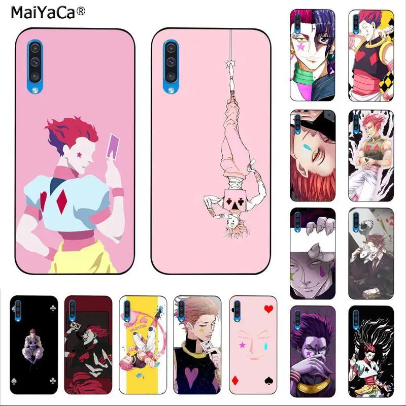 Мягкий чехол для телефона MaiYaCa Hisoka Hunter x Samsung A6 30s A50 70 10 40 51 20 71 30 20s A7 8 2018|Бамперы| |