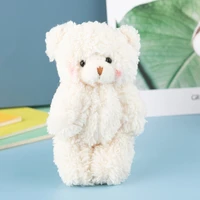 ins online celebrity pendant cute blush bear plush doll cartoon joint bear doll bag accessories keychain birthday gift small toy