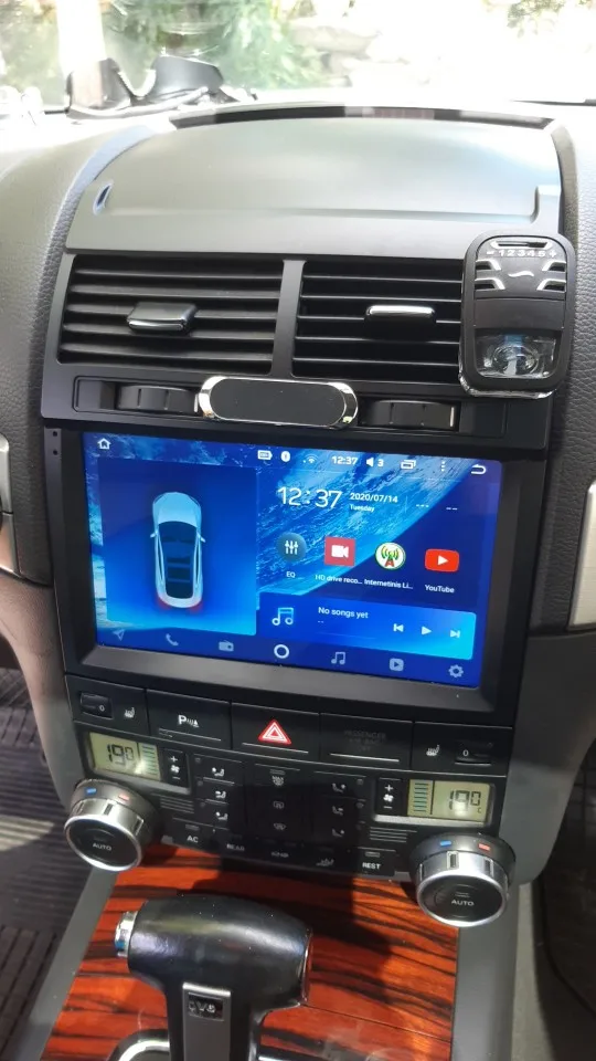 Android 2002 GPS-навигация радио DVD-плеер для Volkswagen Touareg GP 2010- стерео головное устройство