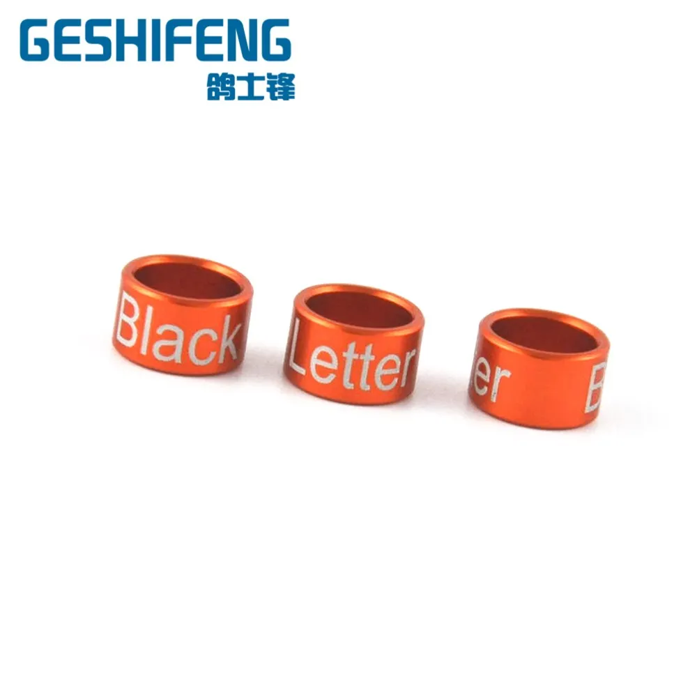 2 16 мм внутренний диаметр металлический гоночный кольца для маркировки