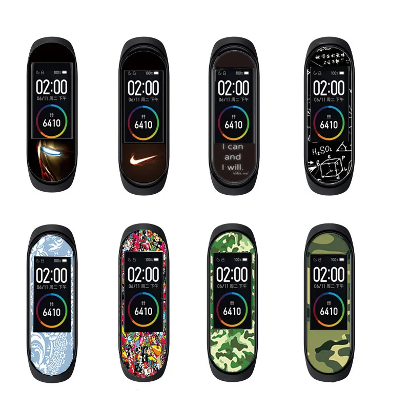Для Xiaomi Mi Band 4 аксессуары для смарт-браслета полноэкранная проницаемая пленка защитная пленка для Xiaomi Mi Band 4