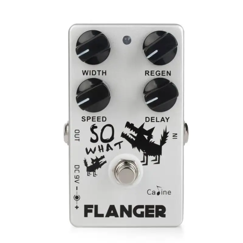 Acessórios de Guitarra Caline Clássico Flanger Efeito Guitarra Pedal Cp-66