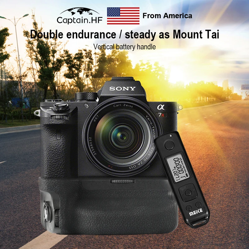 US Captain MK A7R IV Pro Батарейная Ручка для Зеркальной Камеры Sony A7R4 A9 Ⅱ Функция