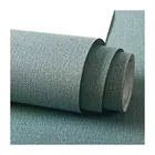 Настенная бумага из ткани, самоклеящаяся, ПВХ, простая, для гостиной, лен, наклейка для ремонта, Виниловый фон для фона под телевизор, домашний декор