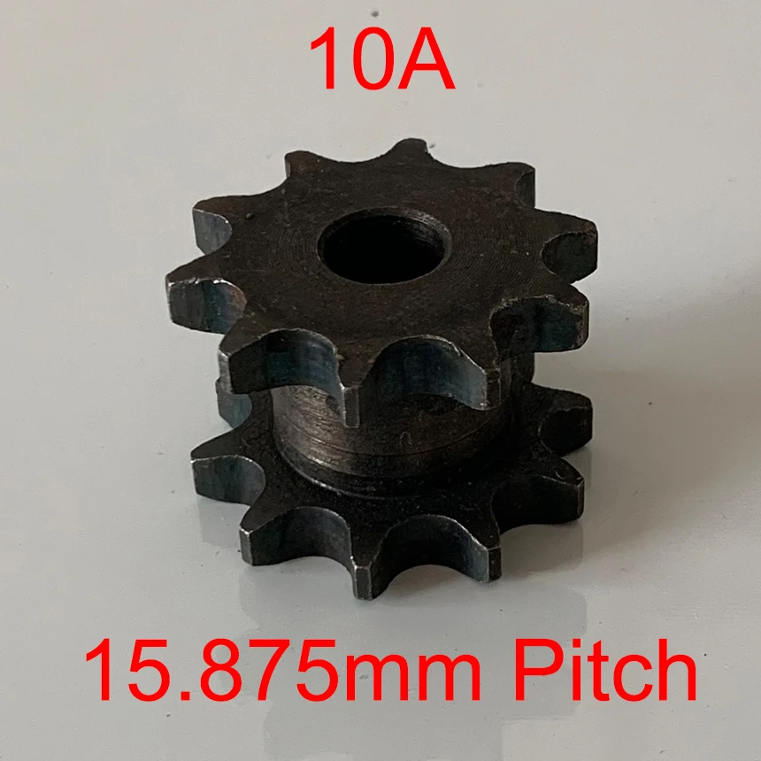 

10A 16 17 18 19 20 Tooth Pilot Bore 15.875mm Pitch Double Two Row Simplex Convey Gathering Gear Chain Drive Sprocket Wheel Plate